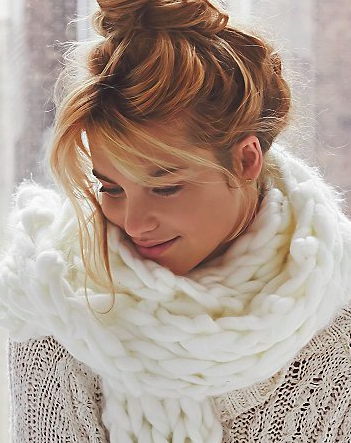 Free People chunky scarf