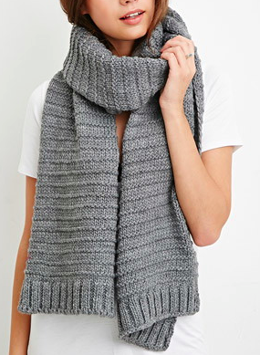 Forever 21 chunky knit scarf