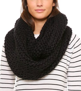 Bickley and Mitchell knit infinity scarf