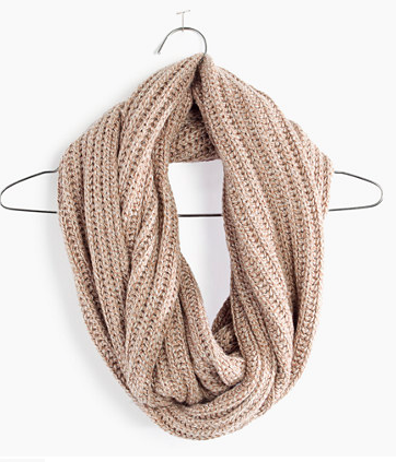Madewell softest ribbed circle scarf