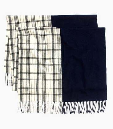 Madewell check scarf