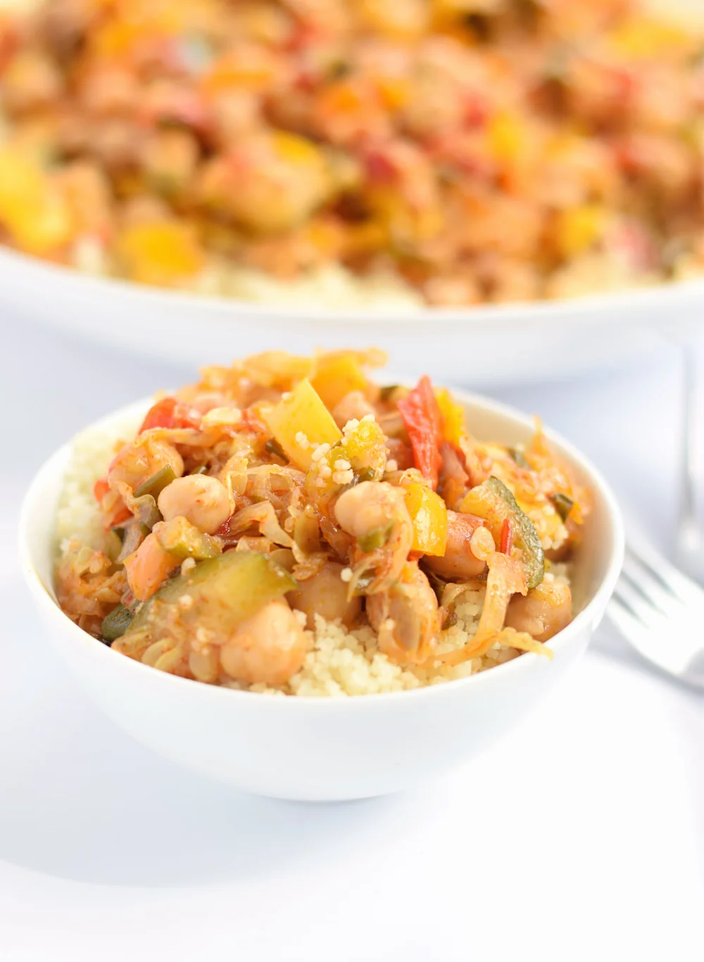 Sautéed Chickpea and Vegetable Couscous