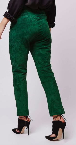 Topshop suede trousers