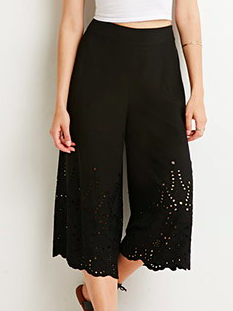 Forever 21 cut out culottes