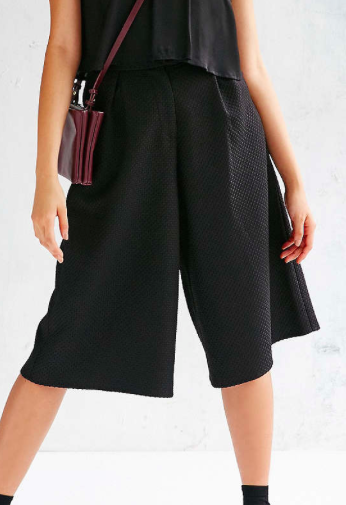 Urban Outfitter jacquard culottes