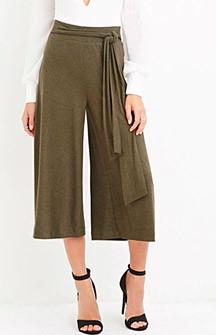 Forever 21 knit culottes