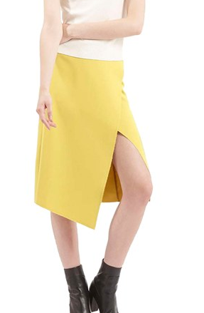 Topshop bright wrap skirt