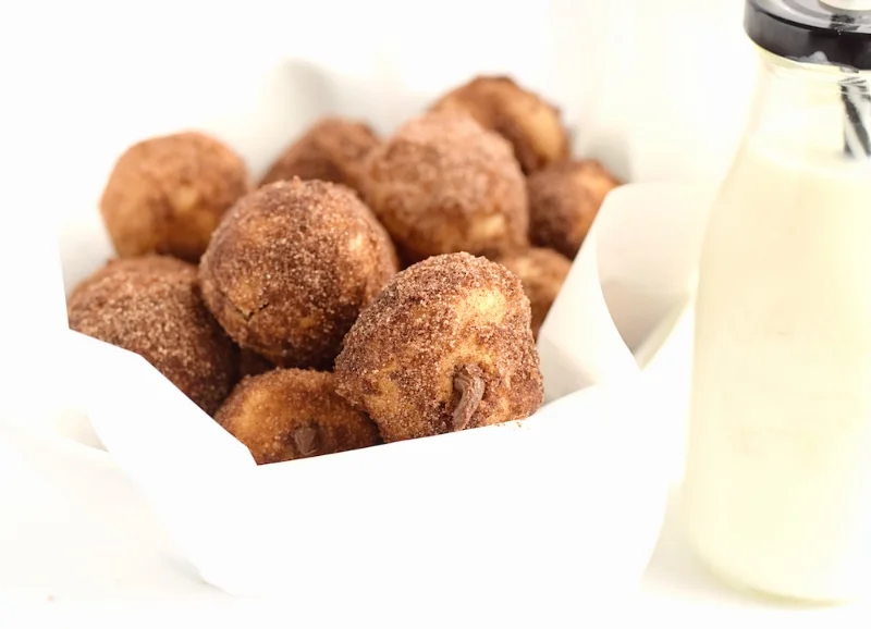 Nutella Churro Donut Muffins