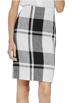 Vince Camuto Black and White pencil skirt