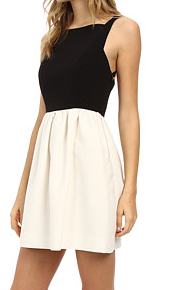 JILL JILL STUART Piper Color Blocked Dress