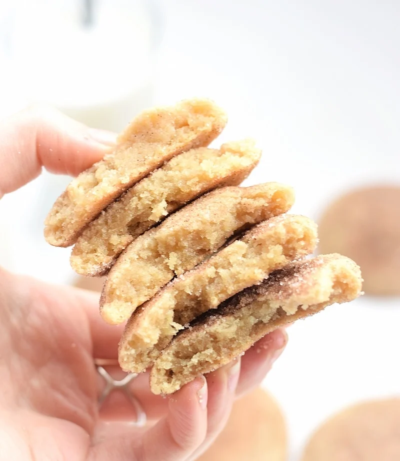 The Best No-Butter Snickerdoodle Cookies + Video