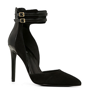 Aldo ankle strap pumps