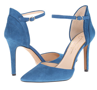 Jessica Simpson ankle strap pumps