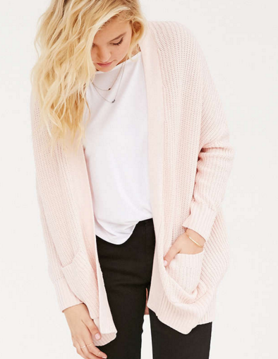 Urban Outfitters pink cardigan