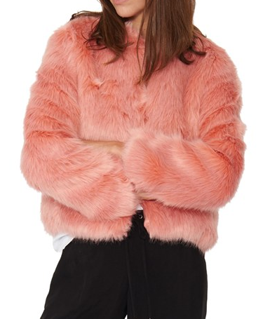 n:PHILANTHROPY 'Heather' Faux Fur Jacket