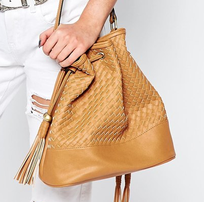 New Look Woven Duffle Bag