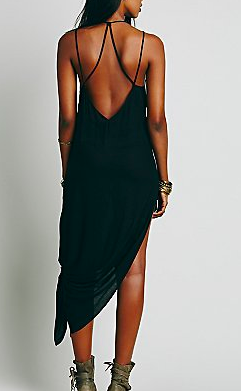 Intimately knotted slip dress