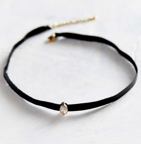 Only Love leather choker