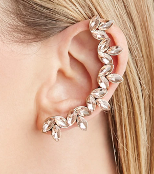 Forever 21 pink ear cuff