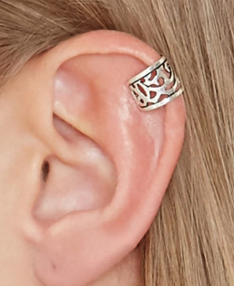 Forever 21 etched ear cuff set