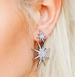 Starburst Statement Ear Jackets