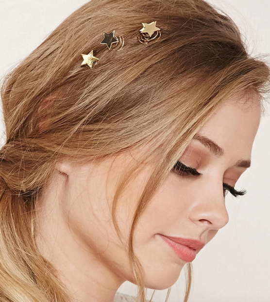 Forever 21 star hair pins