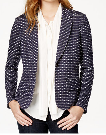 Maison Jules Dot-Print Blazer