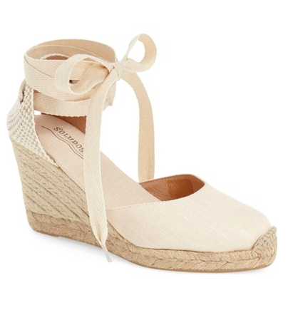 Soludos Wedge Lace-Up Espadrille Sandal 