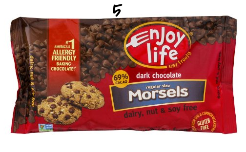 Enjoy Life dark chocolate morsels