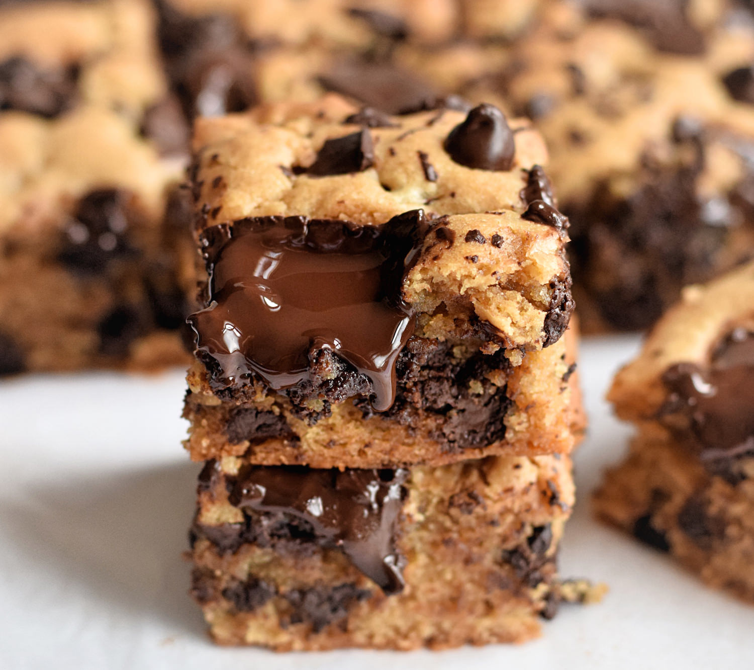 Soft and Gooey Peanut Butter Bars
