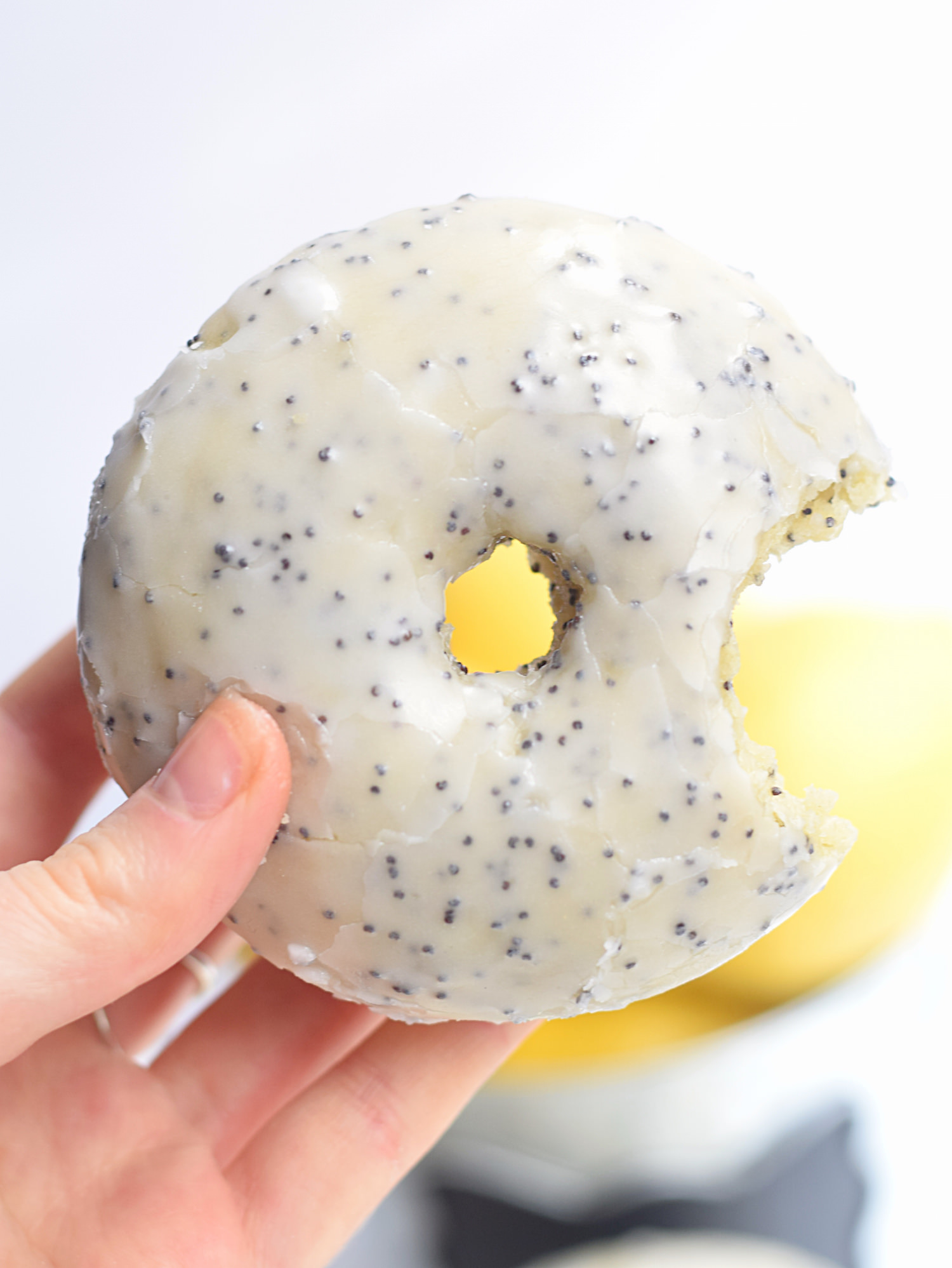 Baked Lemon Poppy Seed Donuts