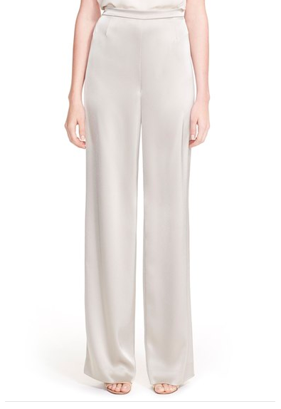 St. John Collection 'Kate' Liquid Satin Pants