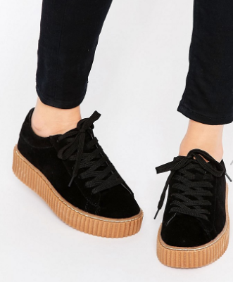 Truffle Collection Flatform Creeper Sneakers