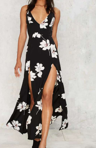 Pick Me Up Slit Dress