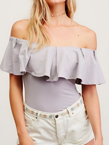 Free People tula off the shoulder top