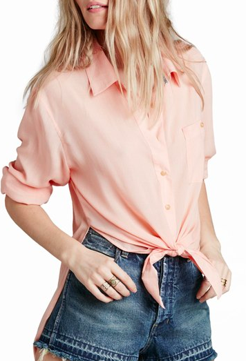 Free People 'That's a Wrap' Shirt
