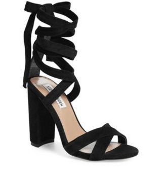 Steve Madden 'Christey' Wraparound Ankle Tie Sandal 