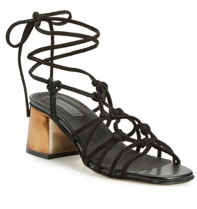 Topshop 'Napoli' Block Heel Sandal