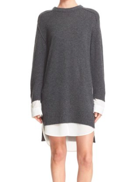 Brochu Walker 'Looker' Wool & Cashmere Sweater Dress