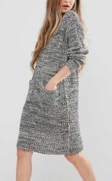 QED London Sweater Dresses with Front Pockets