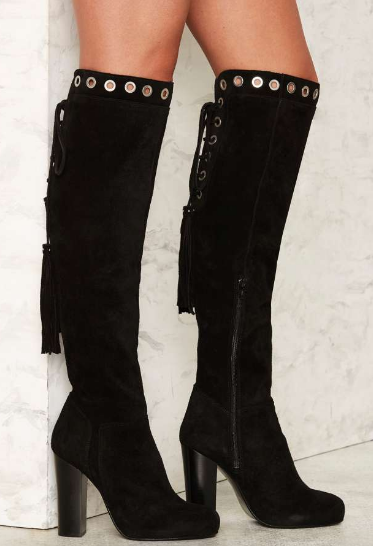 Nasty Gal Vanguard Suede Boot