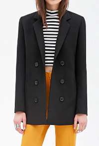 Forever 21 Double-Breasted Blazer