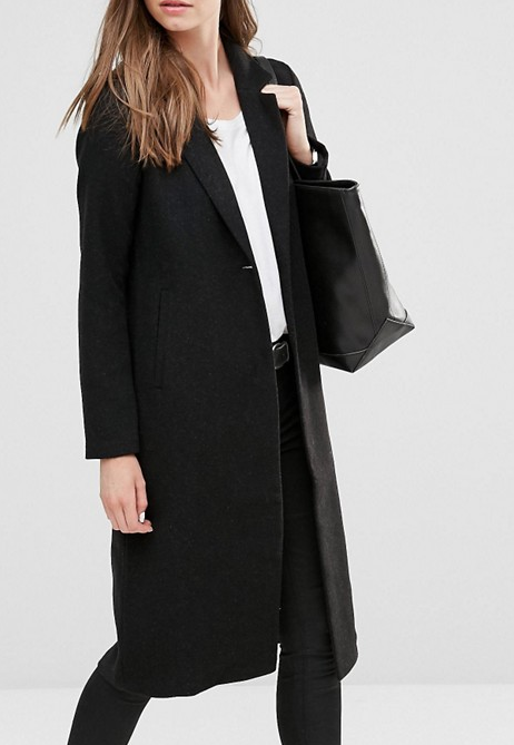 Only Maxi Long Wool Coat