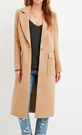 Forever 21 Classic Duster Coat