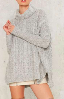 Make Room Cable Knit Sweater