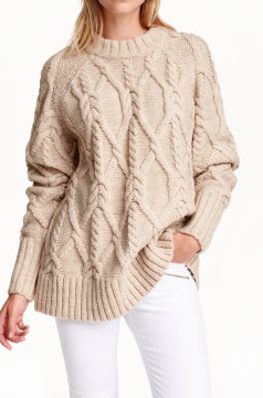 HM Cable-knit Sweater