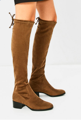 ZARA FLAT OVER-THE-KNEE BOOTS