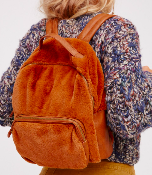 Russo Faux Fur Backpack