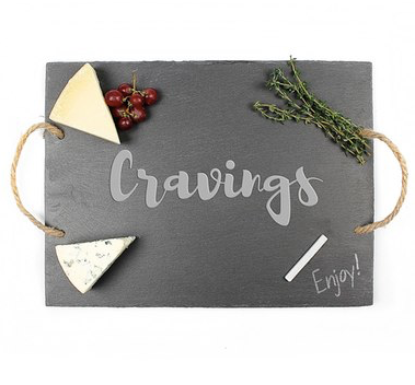 CATHY'S CONCEPTS 'Cravings' Slate Serving Board