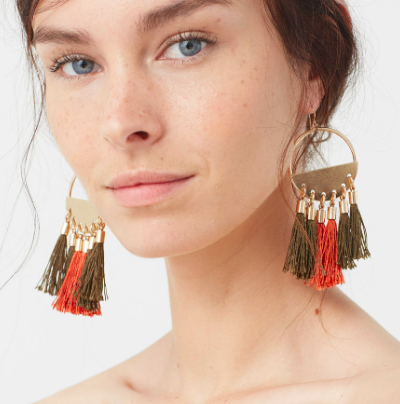 Mango Tassel earrings